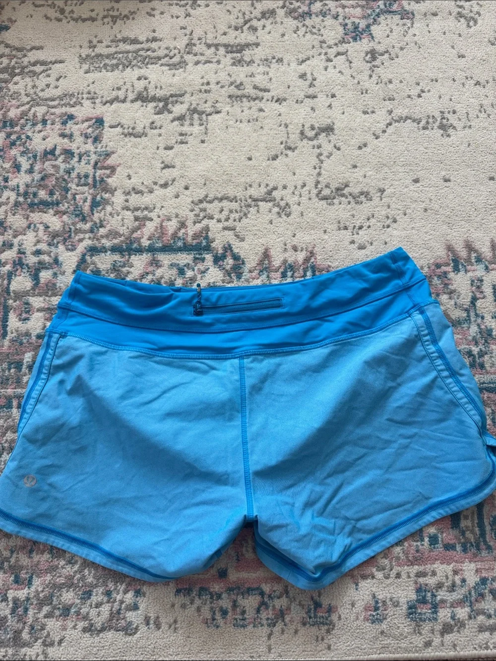 lululemon athletica Bright Blue Athletic Shorts